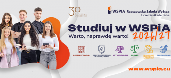 Nie zmarnuj roku! Zapisz się na studia w WSPiA i zacznij tworzyć swoją przyszłość już teraz