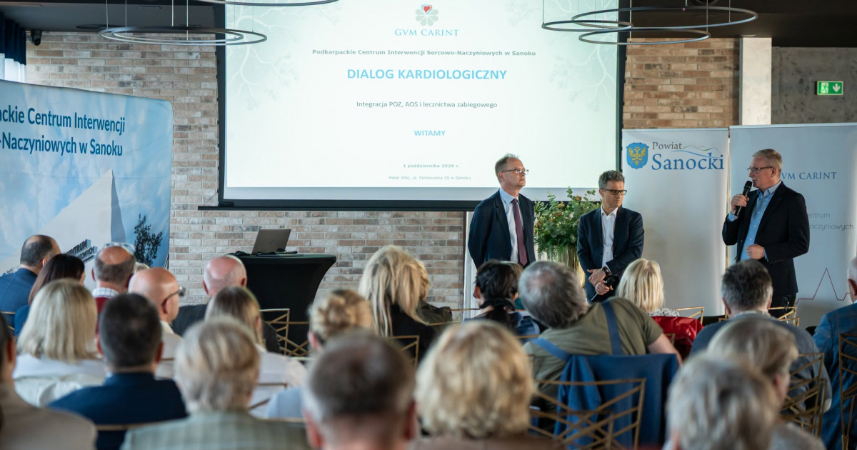 Nowoczesna kardiologia i lepsza opieka dla pacjentów. Ważne spotkanie lekarzy w Sanoku [ZDJĘCIA]