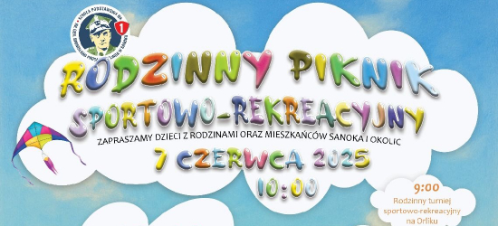 Rodzinny Piknik Sportowo-Rekreacyjny w SP1 Sanok