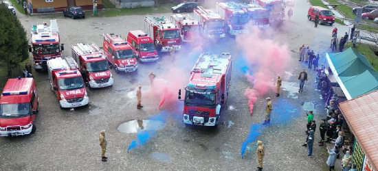 Nowy wóz strażacki dla OSP Niebieszczany – uroczyste powitanie