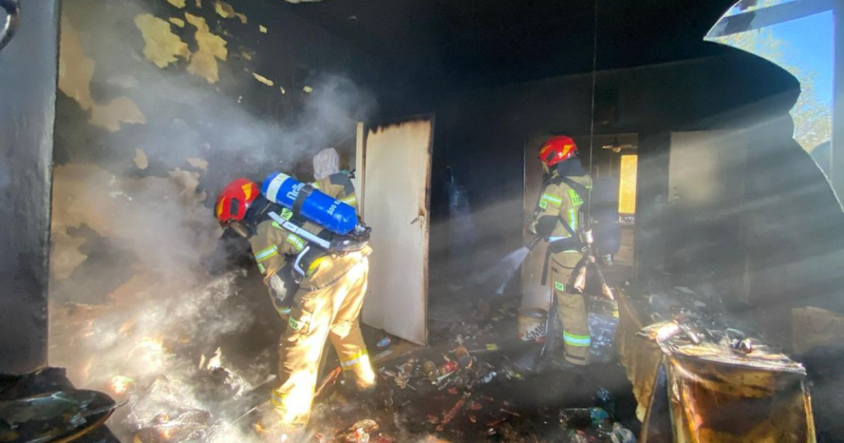 Tragiczny pożar w Srogówie Dolnym. Nie żyje 74-letnia kobieta [ZDJĘCIA]