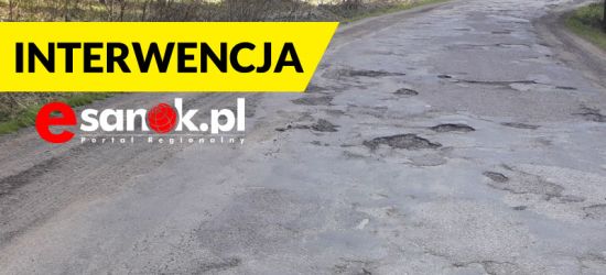 INTERWENCJA: Potrzebny remont drogi w Lisznej. „Jest w opłakanym stanie” (ZDJĘCIA)