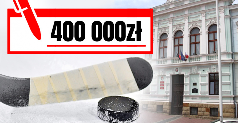 SANOK. Miasto przekazało 400 tys. złotych na seniorską drużynę hokejową