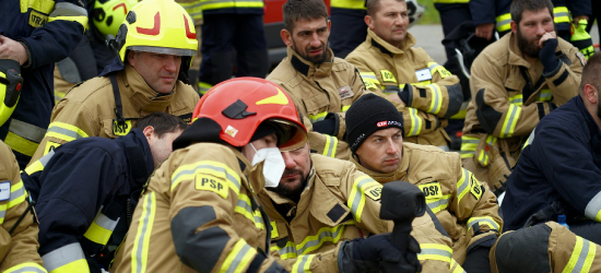 Specjalistyczne szkolenie strażaków w Gminie Sanok – pierwszy dzień ćwiczeń [ZDJĘCIA]