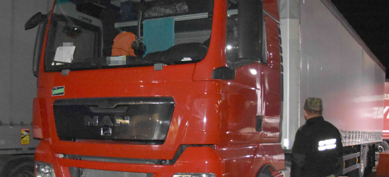 PODKARPACIE: Strażnicy udaremnili próbę wywozu na Ukrainę skradzionej ciężarówki