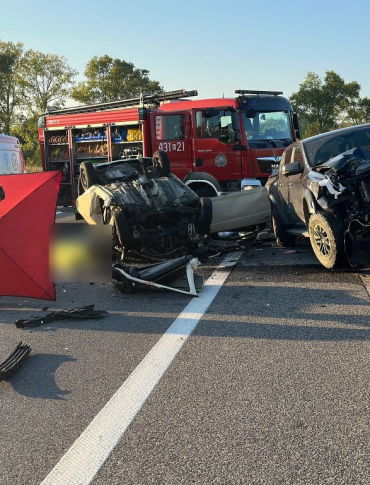 PODKARPACIE. Tragiczny wypadek na obwodnicy Jarosławia. 49-latka zginęła na miejscu [ZDJĘCIA]