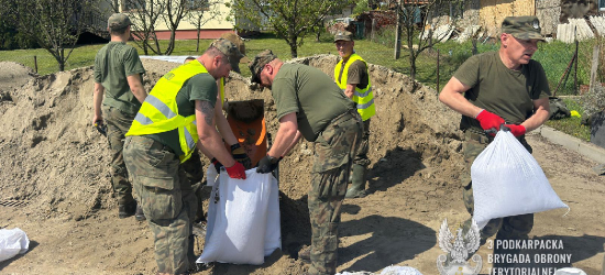 WOT w akcji. Blisko 200 żołnierzy wspiera mieszkańców gminy Pawłosiów