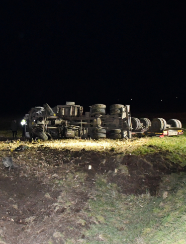 Tragiczny wypadek w Zarszynie. Nie żyje 42-letni kierowca ciężarówki