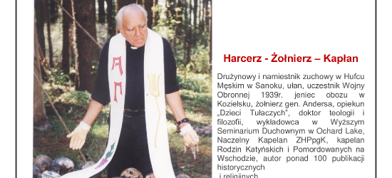 107. rocznica urodzin ks. hm. Zdzisława Peszkowskiego. Uroczystości w Sanoku