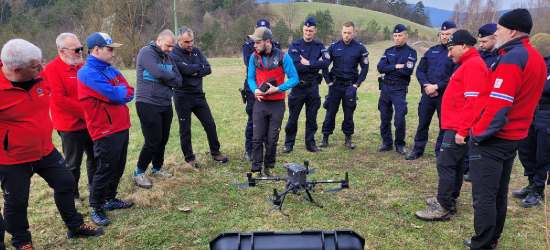 Szkolenie Sekcji Operacyjnej Dukla: Poszukiwania osób zaginionych w Beskidzie Niskim (FOTO)