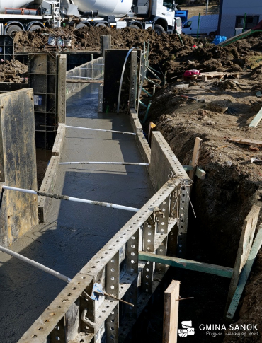 GMINA SANOK: Historyczna budowa nabiera tempa. Tak powstaje pierwszy publiczny żłobek [ZDJĘCIA]