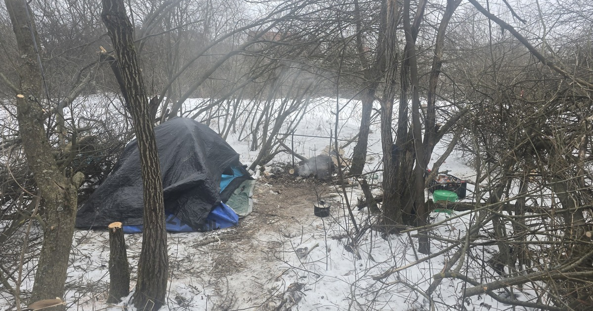 BRZOZÓW: Czujność mieszkańca uratowała życie. Mężczyzna trafił do schroniska [ZDJĘCIA]