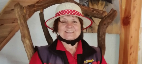 Wędrówka z przewodnikiem PTTK. Kraina wiatraków z trójstykiem w tle