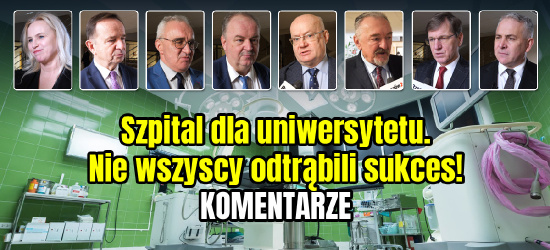 Rzeszow24.pl : Szpital dla uniwersytetu. Nie wszyscy odtrąbili sukces! (KOMENTARZE, VIDEO)