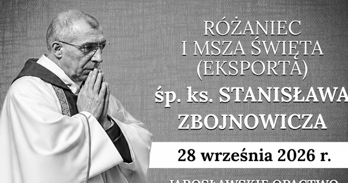 JAROSŁAW. Ostatnie pożegnanie ks. Stanisława. OGLĄDAJ NA ŻYWO