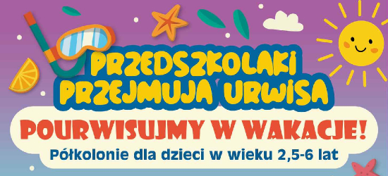 PRZEDSZKOLAKI PRZEJMUJĄ URWISA! Wakacyjne półkolonie w Sali Zabaw URWIS w Sanoku