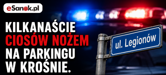Kilkanaście ciosów nożem na parkingu w Krośnie. 27-latek usłyszał zarzuty