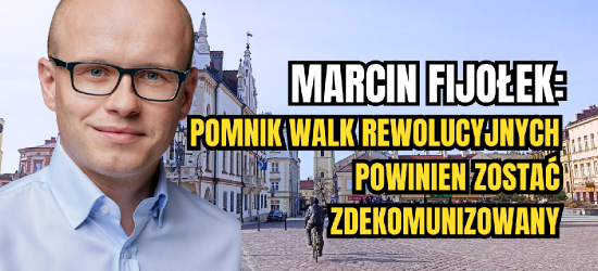 RZESZÓW. Marcin Fijołek: Pomnik powinien zostać zdekomunizowany (WYWIAD VIDEO)