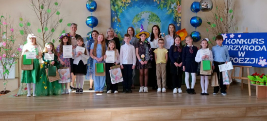 GMINA SANOK. Młodzi artyści ku czci natury. Recytatorskie popisy w Falejówce