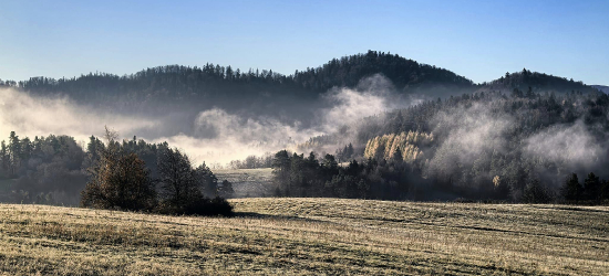 Mroźny i magiczny poranek w Bieszczadach (ZDJĘCIA)