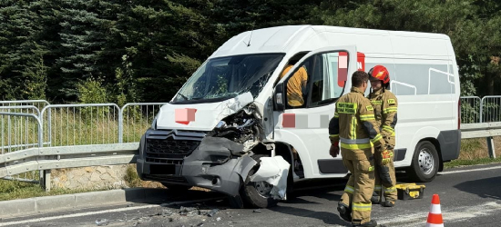 Zderzenie trzech pojazdów w Pisarowcach [ZDJĘCIA]