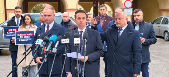 MARSZAŁEK BOSAK w SANOKU: Patologia w systemie zdrowia w którym niewielka grupa czerpie korzyści