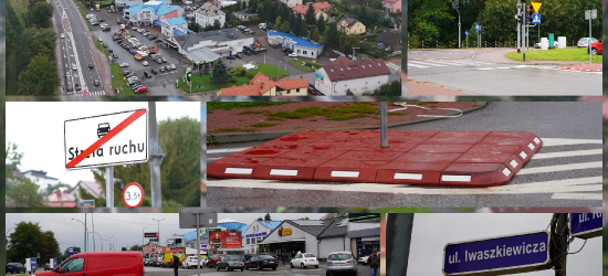 SANOK: Kontrowersyjna wysepka na ul. Iwaszkiewicza. Burmistrz twierdzi, że nic nie wiedział, PZDW: projekt był uzgodniony z miastem [VIDEO]