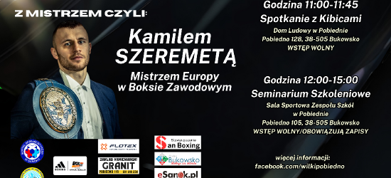 Kamil Szeremeta w Pobiednie! Spotkanie z kibicami i seminarium szkoleniowe