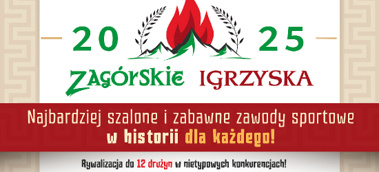 Pierwsze w historii Zagórskie Igrzyska – sport na wesoło, rodzinny piknik i… szansa na uratowanie życia!