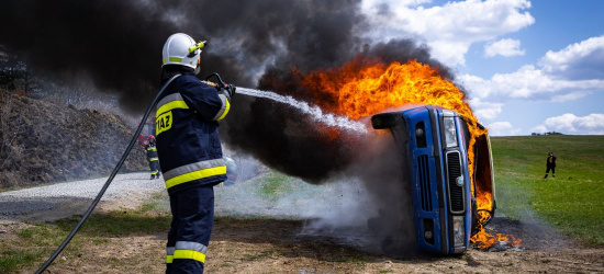 KOMAŃCZA. Pożary, wypadki, poszukiwania. Duże ćwiczenia strażaków i mieszkańców (ZDJĘCIA)