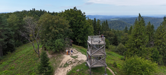 Wieża widokowa na Korbani. Obowiązkowy punkt dla miłośników Bieszczadów [ZDJĘCIA]