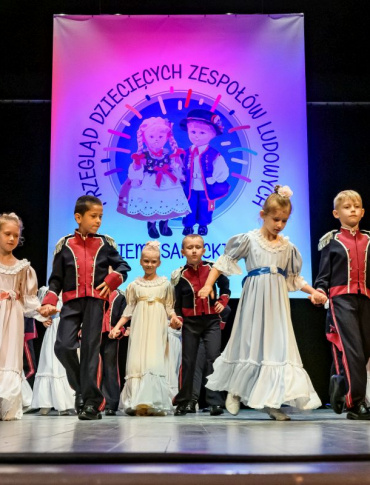 XIII Przegląd Dziecięcych Zespołów Ludowych Ziemi Sanockiej [ZDJĘCIA]