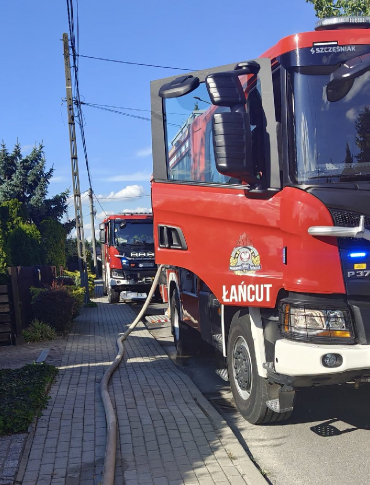 Tragiczny pożar w Łańcucie. Nie żyje 60-letnia kobieta