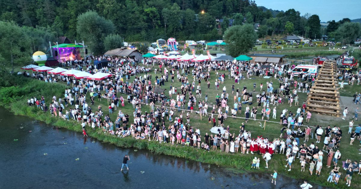 GMINA SANOK: Noc Świętojańska w Tyrawie Solnej [ZDJĘCIA, VIDEO]
