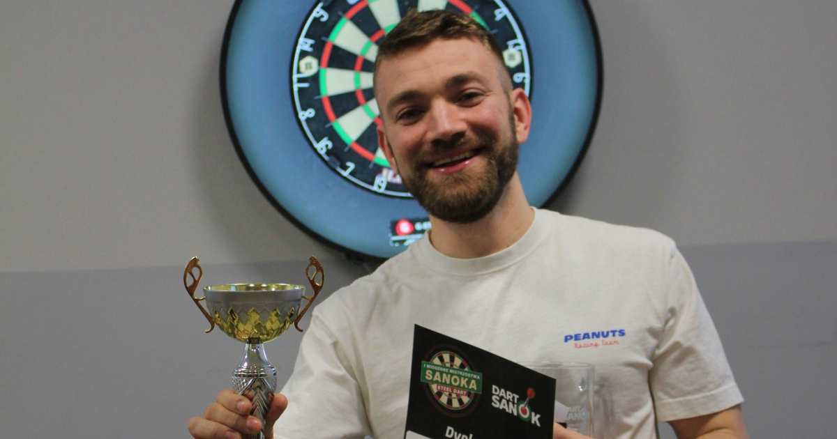 Harris Boutsikaris zwycięzcą I Wiosennych Mistrzostw Sanoka w Darcie [ZDJĘCIA]