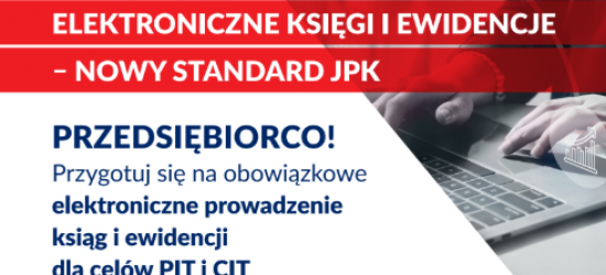 JPK w podatkach dochodowych. Elektroniczne Księgi Ewidencji Podatkowej