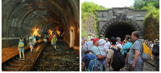 Jubileusz 150. rocznicy otwarcia tunelu kolejowego (FOTO)