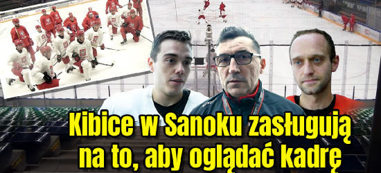 HOKEJ: Kadra trenuje w Sanoku. „Walka o skład” (VIDEO)