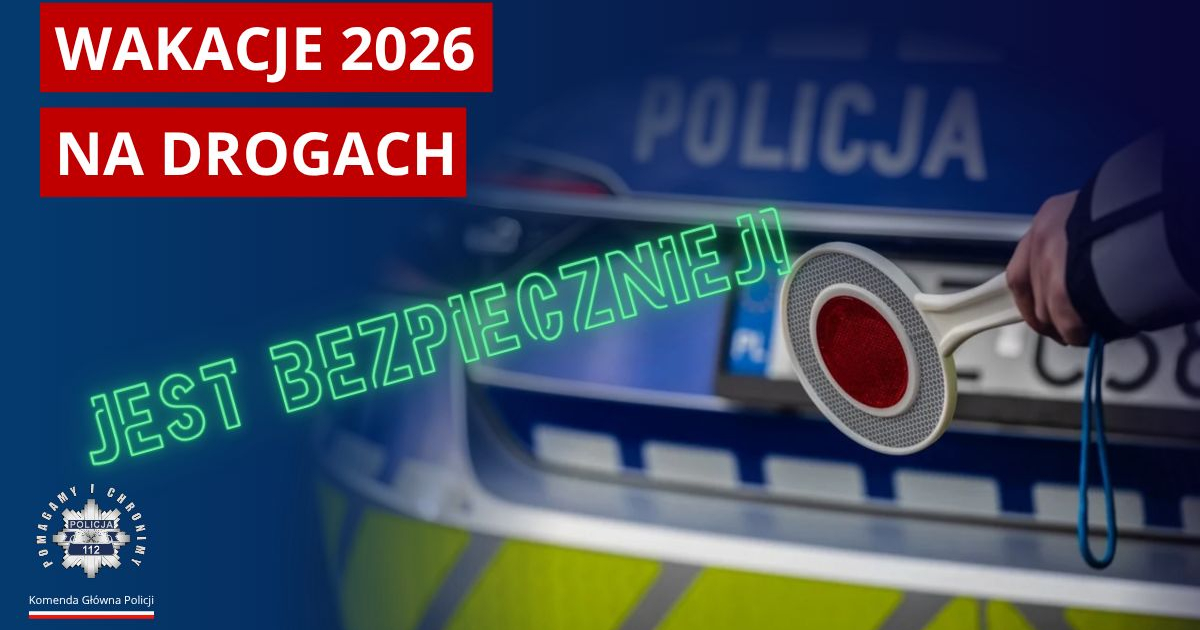 Wakacje na drogach. Policja podsumowała pierwszą połowę wakacji