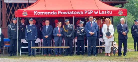 Policjanci i strażacy wspólnie świętowali w Olszanicy