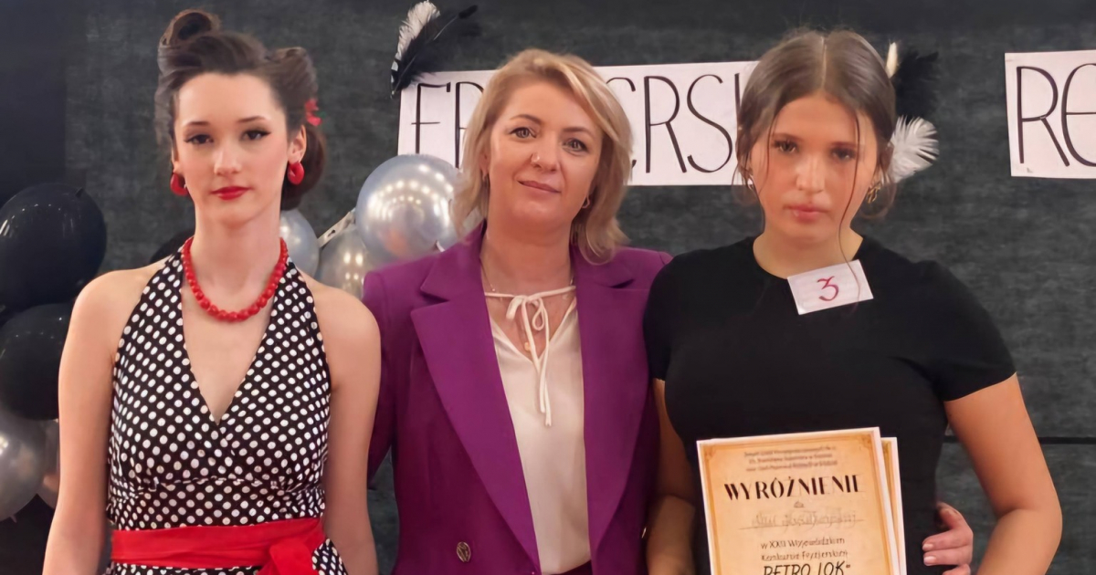 SANOK: Maja Kwiatkowska z ZS5 wśród najlepszych młodych fryzjerek na Podkarpaciu