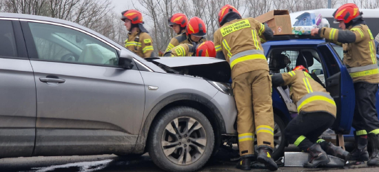 SANOK: Kolizja  na ul. Królowej Bony. NOWE INFORMACJE (ZDJĘCIA)