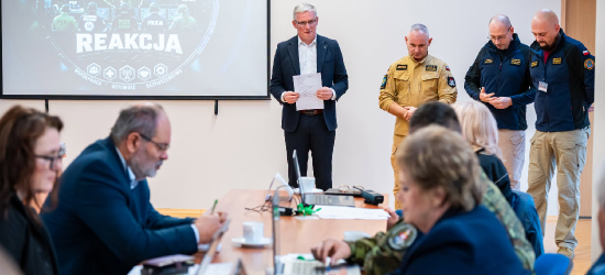 „Reakcja 2026” w Sanoku. Służby sprawdzały gotowość na sytuacje kryzysowe