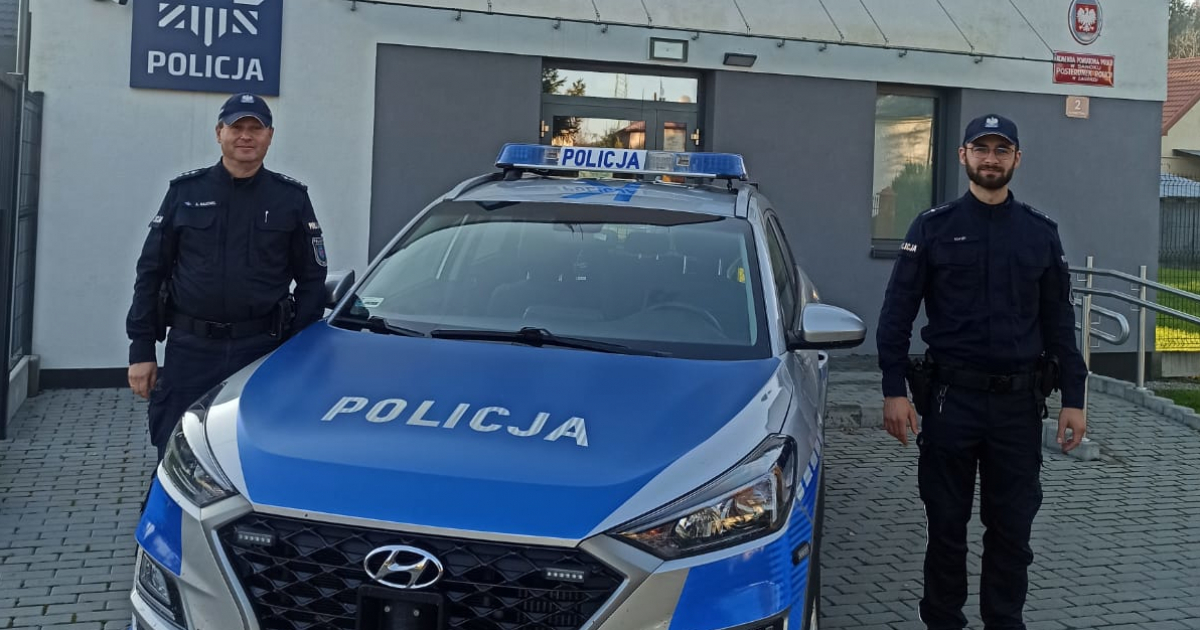 Zdecydowane działanie funkcjonariuszy z Zagórza zapobiegło tragedii nad rzeką Osławą