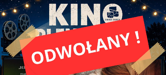 Kino plenerowe w Srogowie Dolnym ODWOŁANE