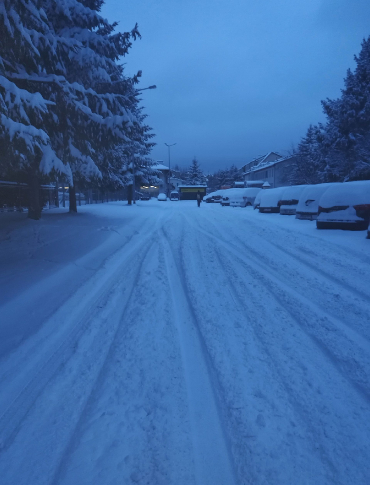 SANOK: Niebezpieczne warunki zimą przy SP1. Rodzice alarmują o działania służb [ZDJĘCIA]