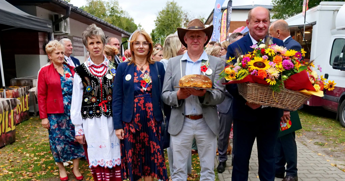 Gmina Sanok na dożynkach w Zamościu [ZDJĘCIA]