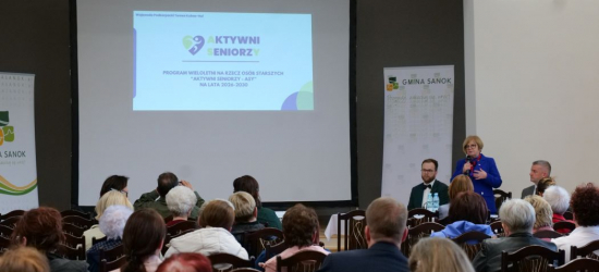 GMINA SANOK: Rusza program „ASY”. Miliony złotych na aktywizację seniorów i KGW