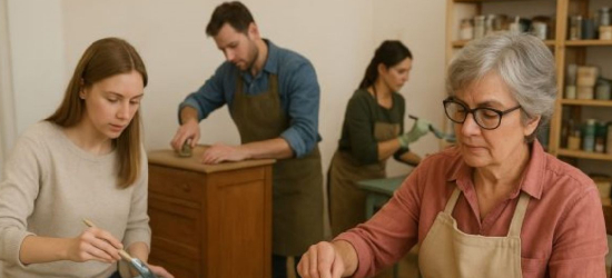 Drugie życie mebli. Warsztaty renowacji w Strachocinie już 9 grudnia