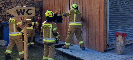 Pożar w radoszyckim „Na Wypale”. Szybka reakcja uratowała kultowe miejsce [ZDJĘCIA]